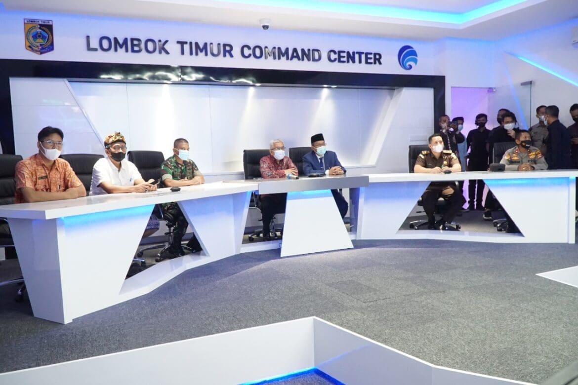 Command Center Diluncurkan Smart City Menanti Lotim