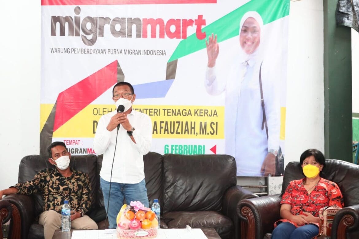 Sebagai Wadah bagi PMI Purna, Kemnaker Luncurkan Migrant Mart