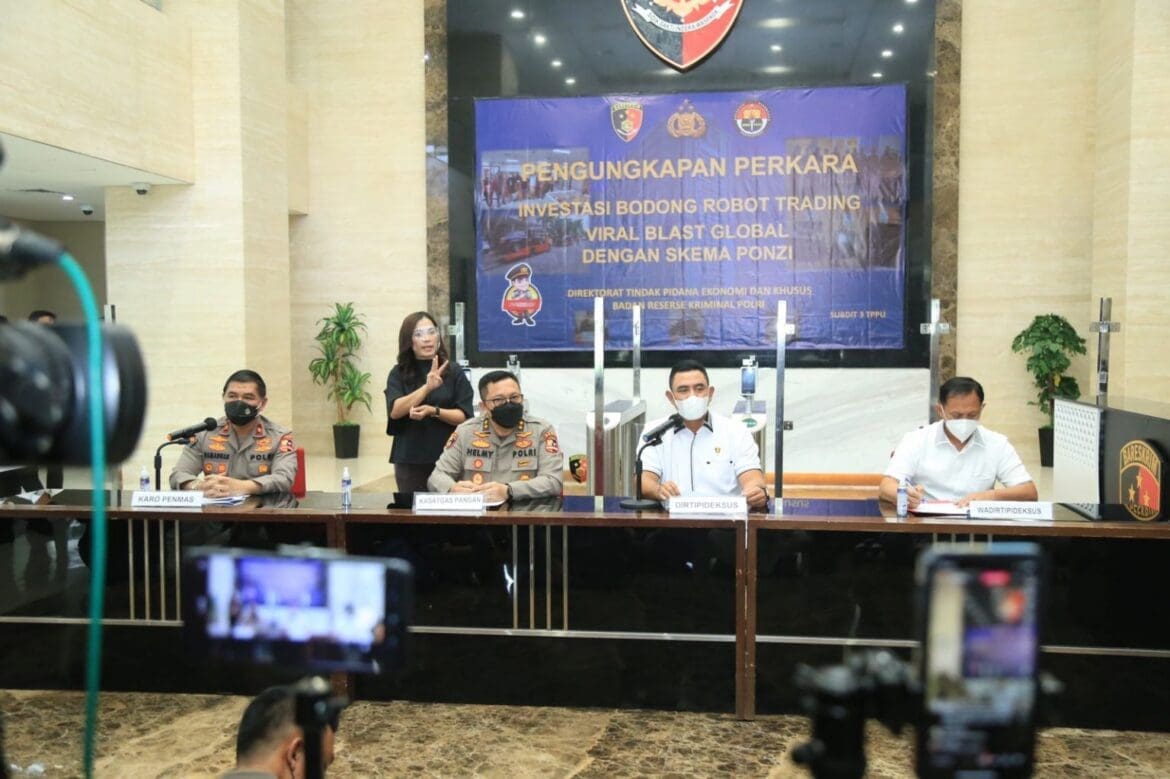 Bareskrim Buru Pemilik Viral Blast Terkait Investasi Bodong