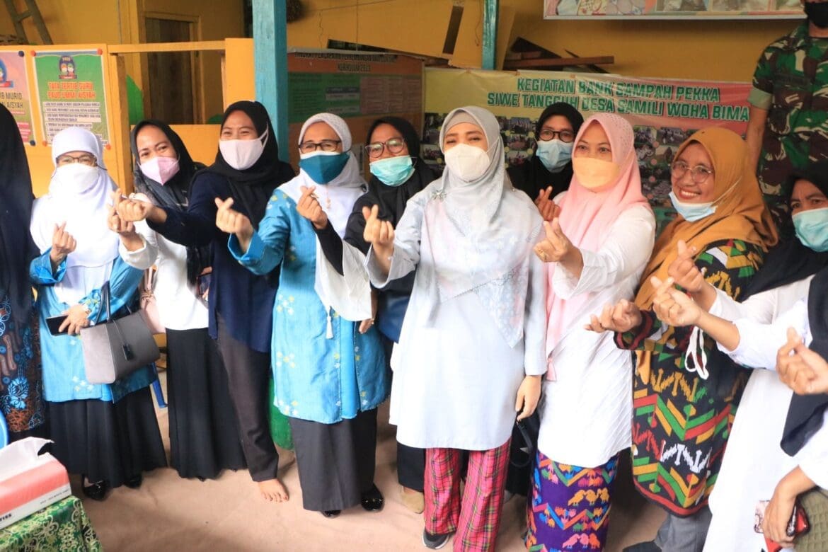 Kungker ke Bima Wagub NTB Sambangi Pegiat Bank Sampah