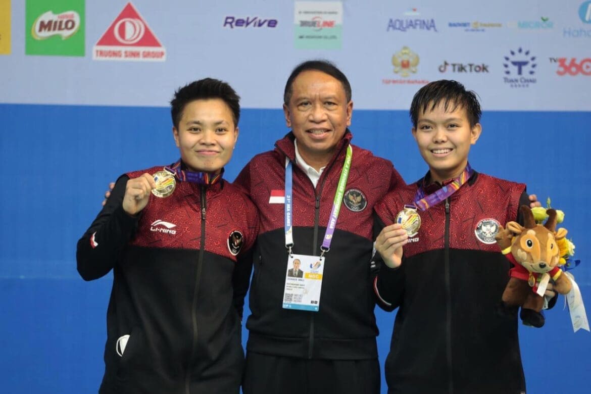 Indonesia Peringkat Tiga SEA Games 2021 Vietnam