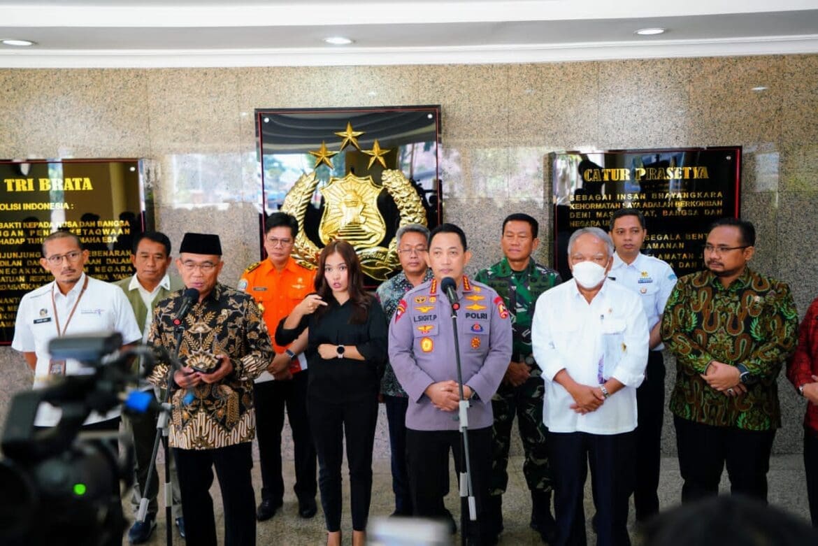 166 Ribu Personel Gabungan Dikerahkan untuk Pengamanan Natal 2022 dan Tahun Baru 2023