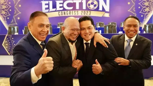 Erick Thohir Terpilih Sebagai Ketua Umum PSSI