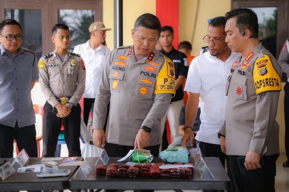 Polda Sumut dan Polres Jajaran Tangkap 457 Pelaku Jaringan Narkoba 