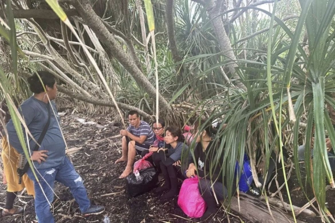 Polisi Tangkap PMI Dan WNA Di Hutan Bengkalis
