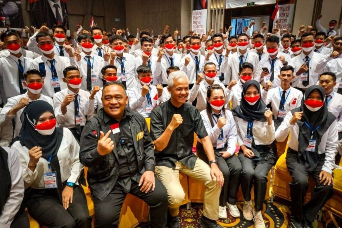 Ganjar Bakal Bekali keterampilan Para PMI Dengan Sekolah Vokasi