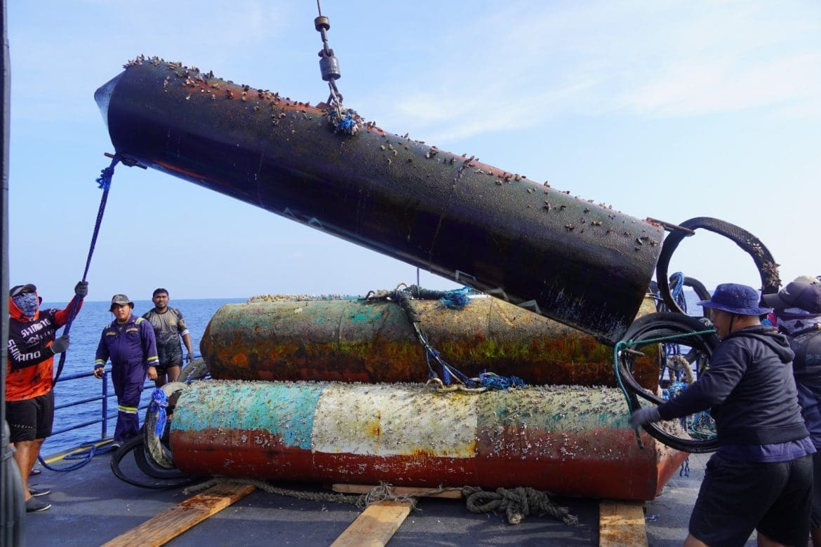 KKP Amankan 16 Rumpon Ilegal di Perbatasan Laut Indonesia-Filipina