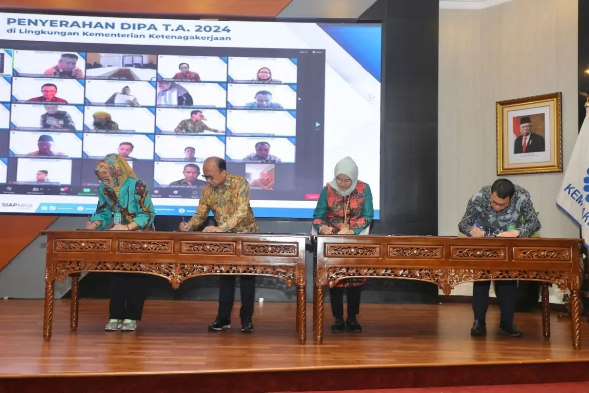 Menaker Minta Jajarannya Gunakan Anggaran 2024 Tepat Sasaran