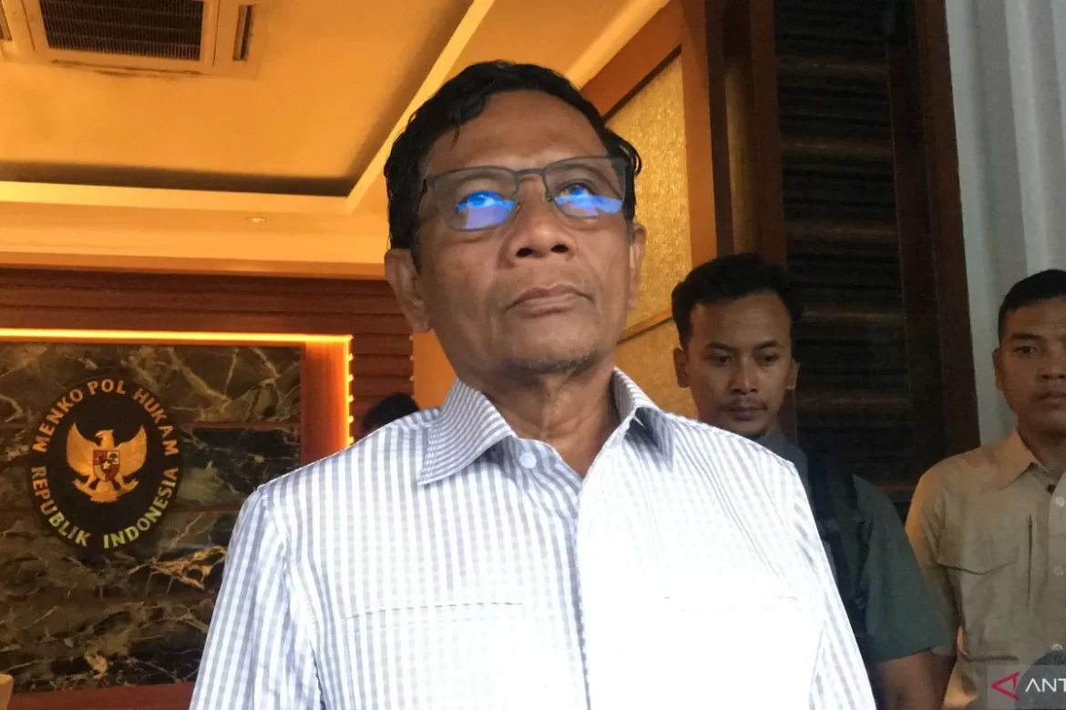 Mahfud : Ada Dugaan TPPO Soal Pengungsi Rohingnya ke Indonesia
