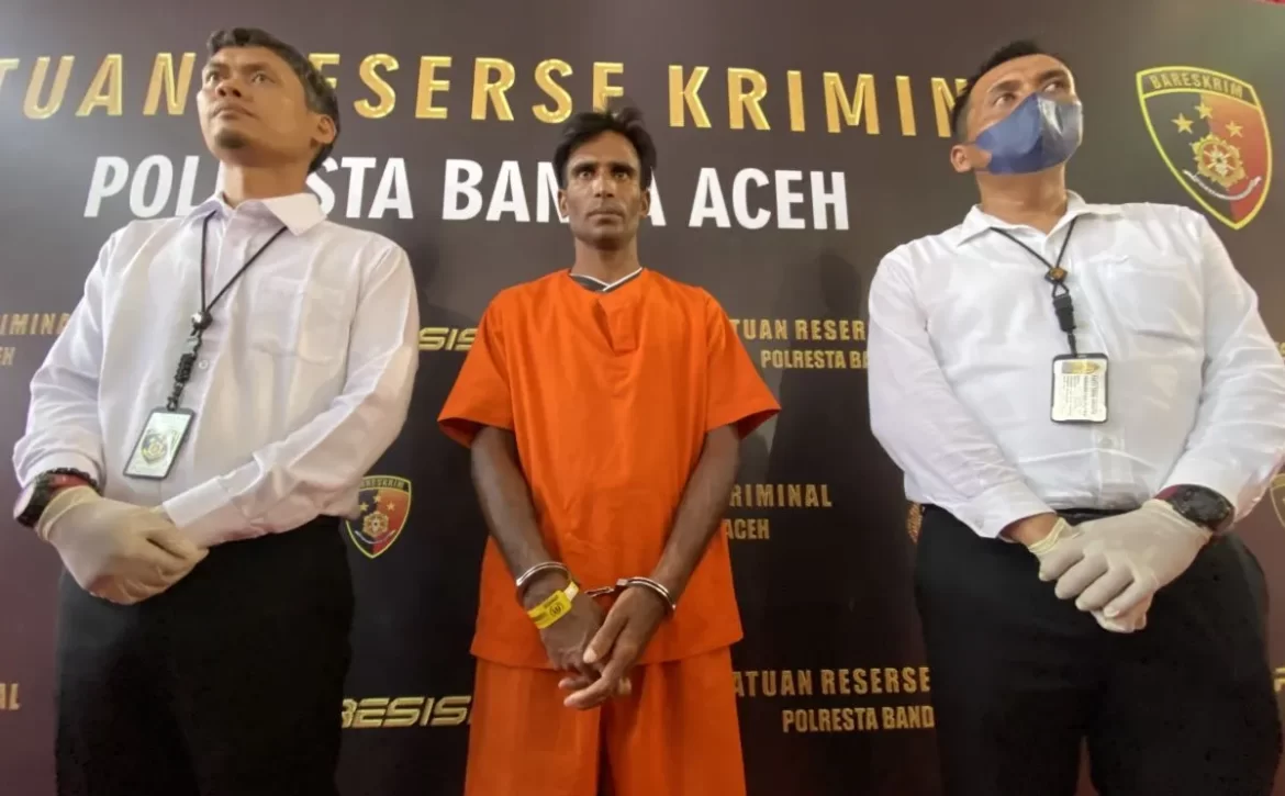 Polisi Tangkap Satu Warga Rohingya di Aceh Kasus Penyeludupan Orang