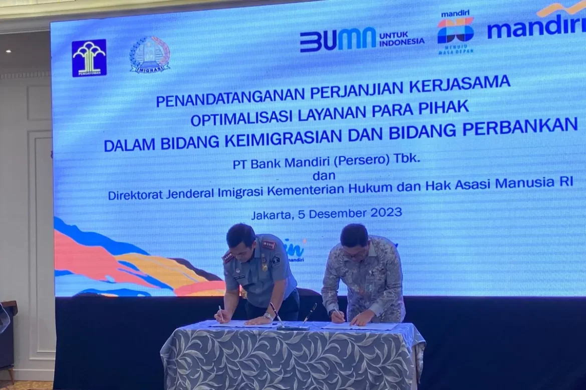 Ditjen Imigrasi Gandeng Bank Mandiri Optimalkan Layanan Golden Visa