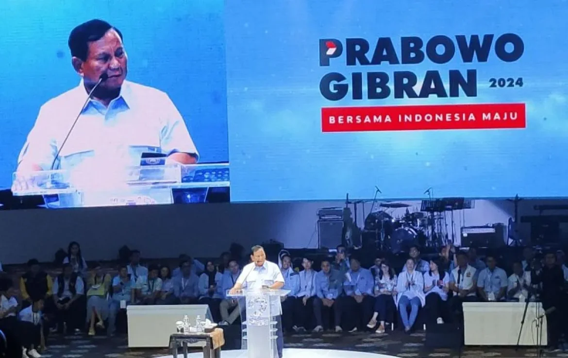 Prabowo: Saya Merasa di Belakang Ada Tiga Dukungan Presiden RI