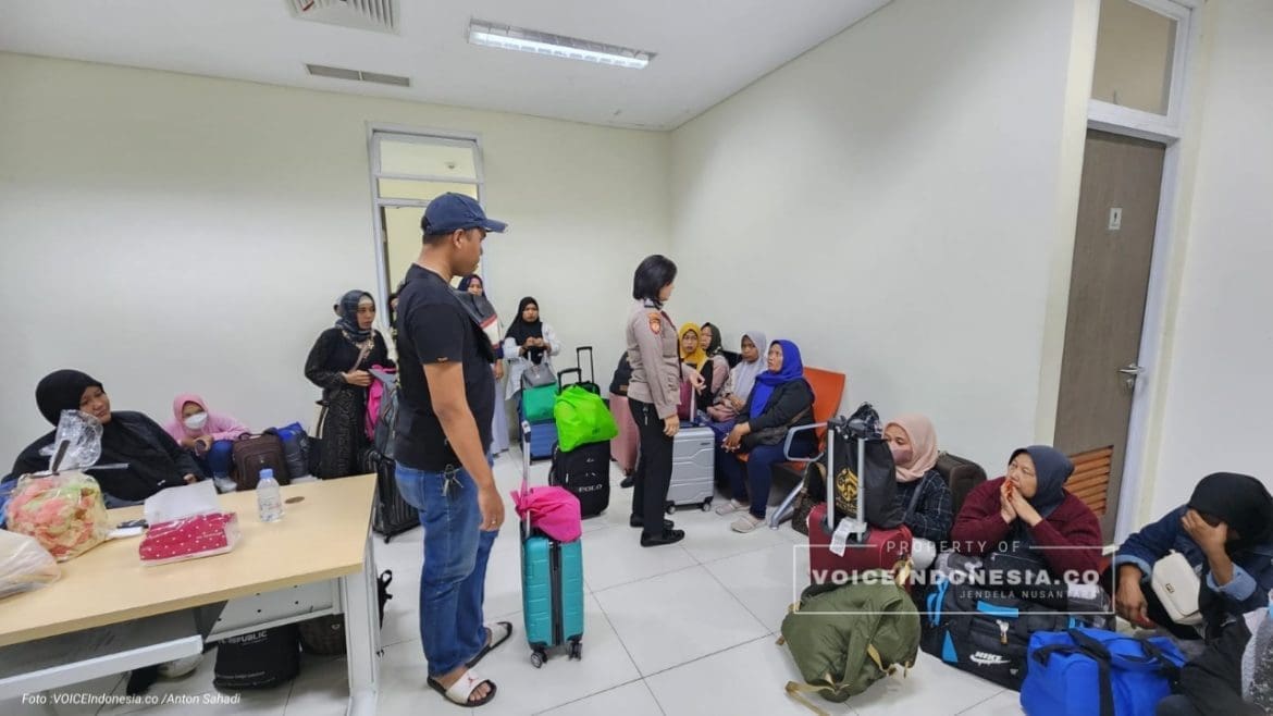 Foto : Poda Jabar Amankan 25 CPMI Ilegal di Bandara ( dok.Ist)
