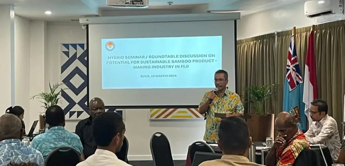 Indonesia Rintis Kerja Sama Pengembangan Industri Produk Bambu dengan Fiji