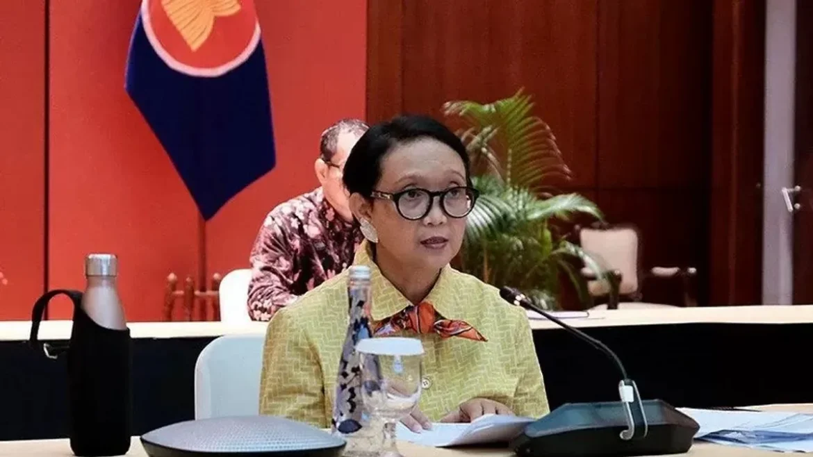 Menlu RI: Asia Tenggara Tak Boleh Jadi Bagi " Tempat Aman" Pelaku TPPO