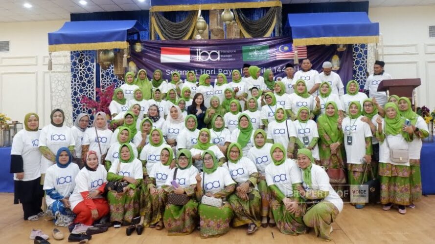 Foto : Halal Bi Halal Ratusan WNI di Malysia bersama Muslimat NU Malaysia dan IBA 12 Negara ( VOICEindonesia.co/malaysia)
