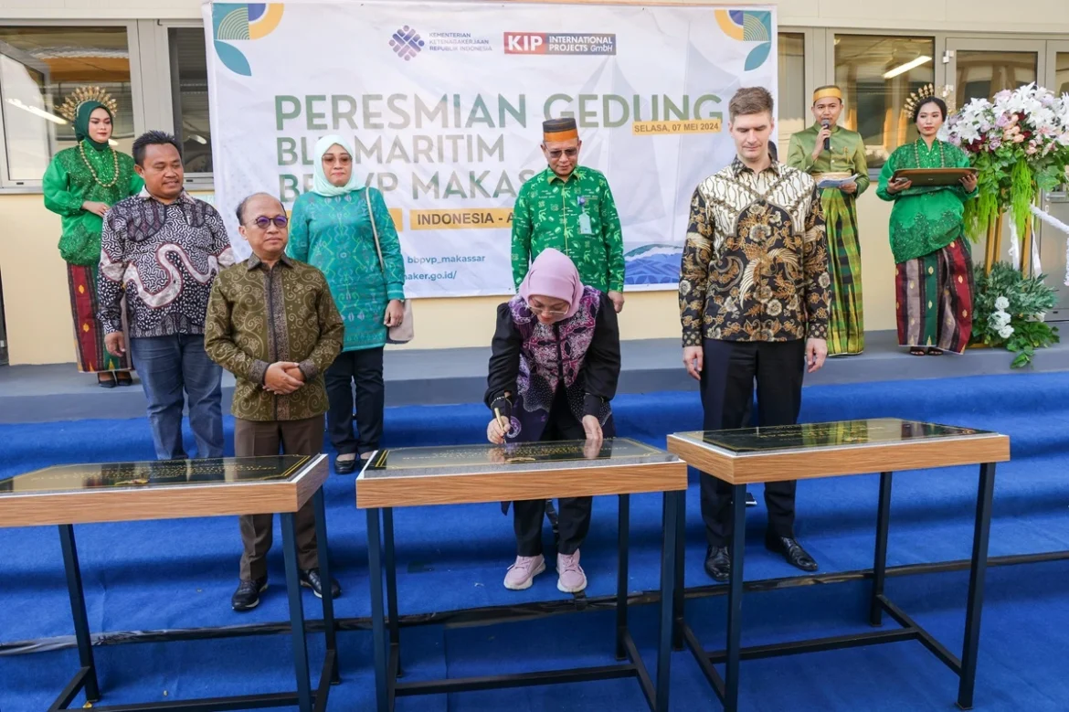 Kemnaker-Pemerintah Austria Sepakati Kerja Sama Pengembangan Maritim di BBPVP Makassar