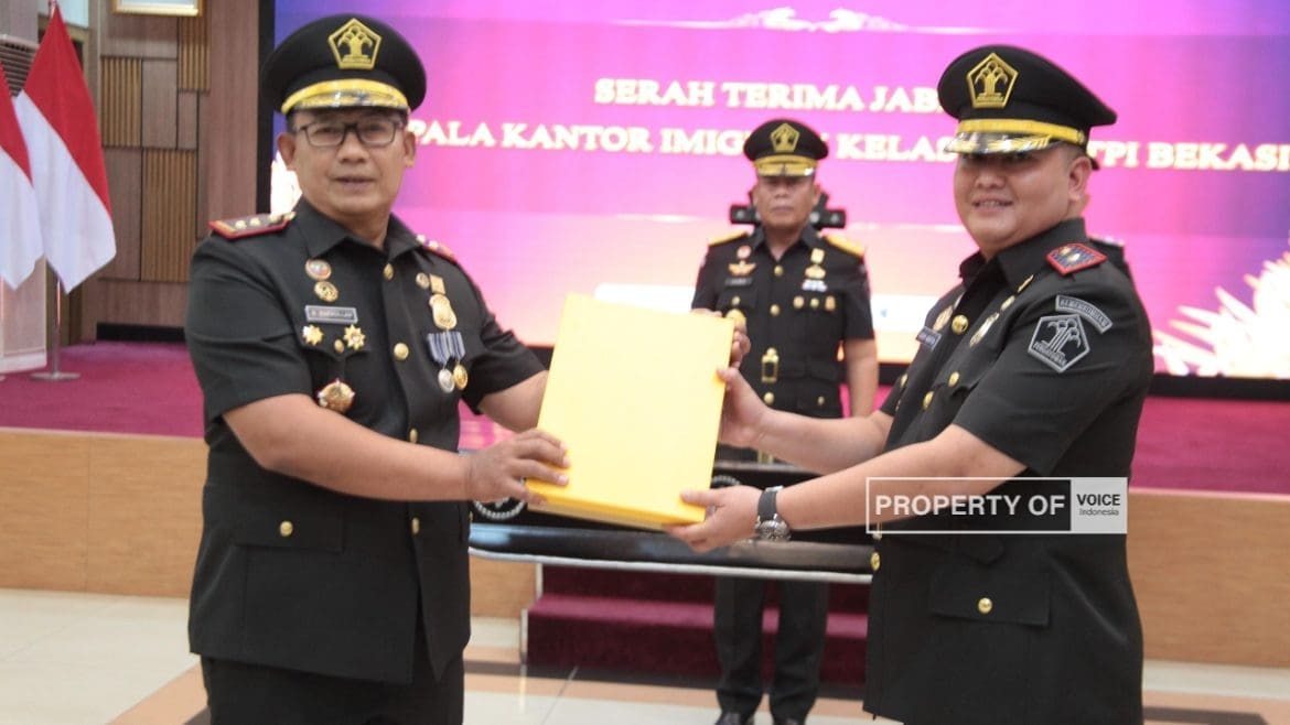 Foto : Kepala Kantor Imigrasi Kelas I Non TPI Bekasi Uckhy Adhitya (dok.VOICEIndonesia.co)