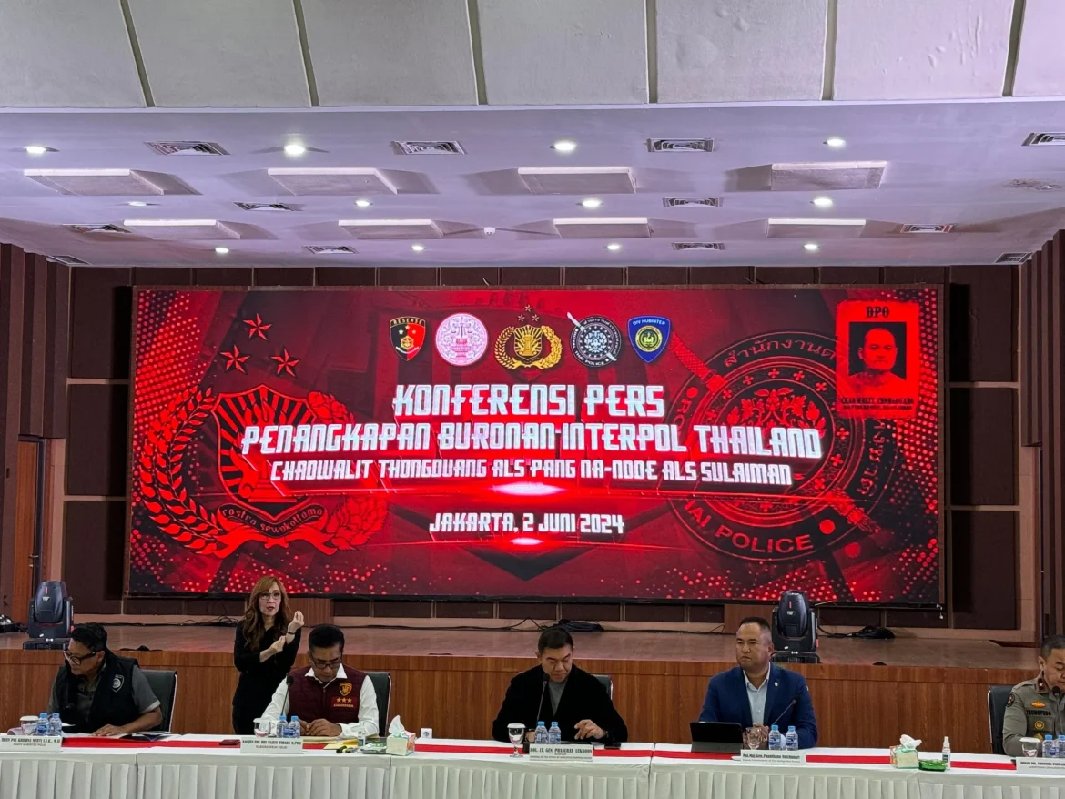 Polri Periksa 8 WNI yang Diduga Bantu Buronan Thailand