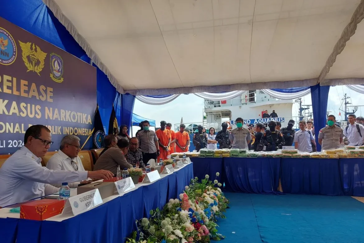 BNN-DJBC gagalkan penyelundupan 106 kg sabu di Perairan Kepri