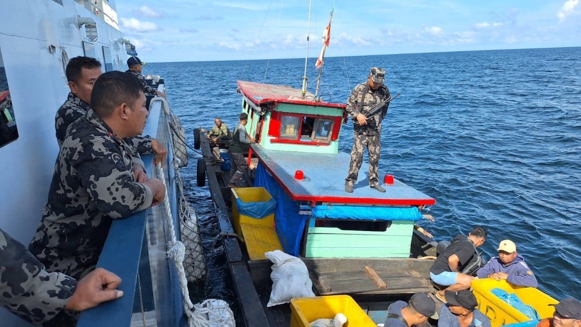 KKP gagalkan aksi penyelundupan manusia dari kapal ikan di Sumut