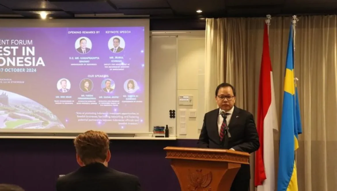 KBRI Stockholm gelar forum membuka peluang investasi Indonesia-Swedia