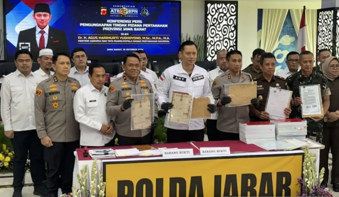 Menteri AHY ungkap dua kasus mafia tanah senilai Rp3,6 triliun