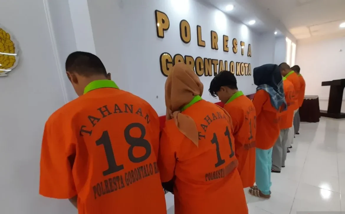 Polresta Gorontalo tetapkan tujuh tersangka kasus TPPO