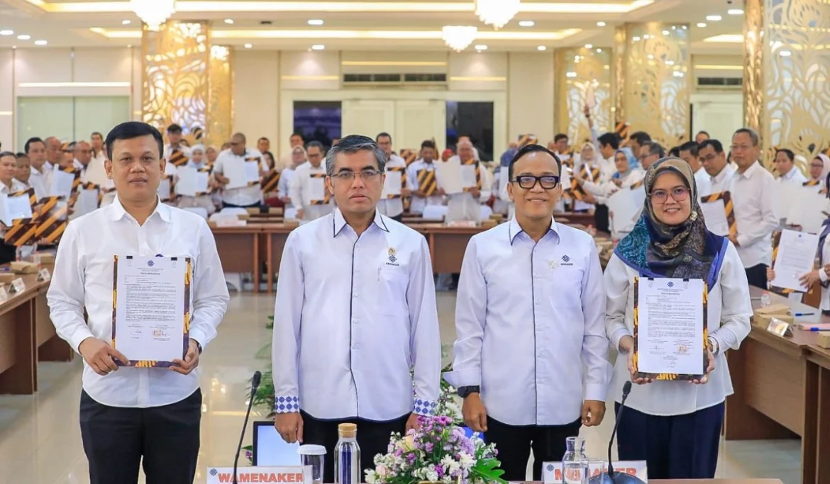Kemnaker Bertekad Pertahankan WTP, untuk Perkuat Integritas Pegawai
