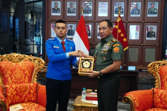 Panglima TNI Terima Audiensi Siswa-Siswi SMA Taruna Nusantara