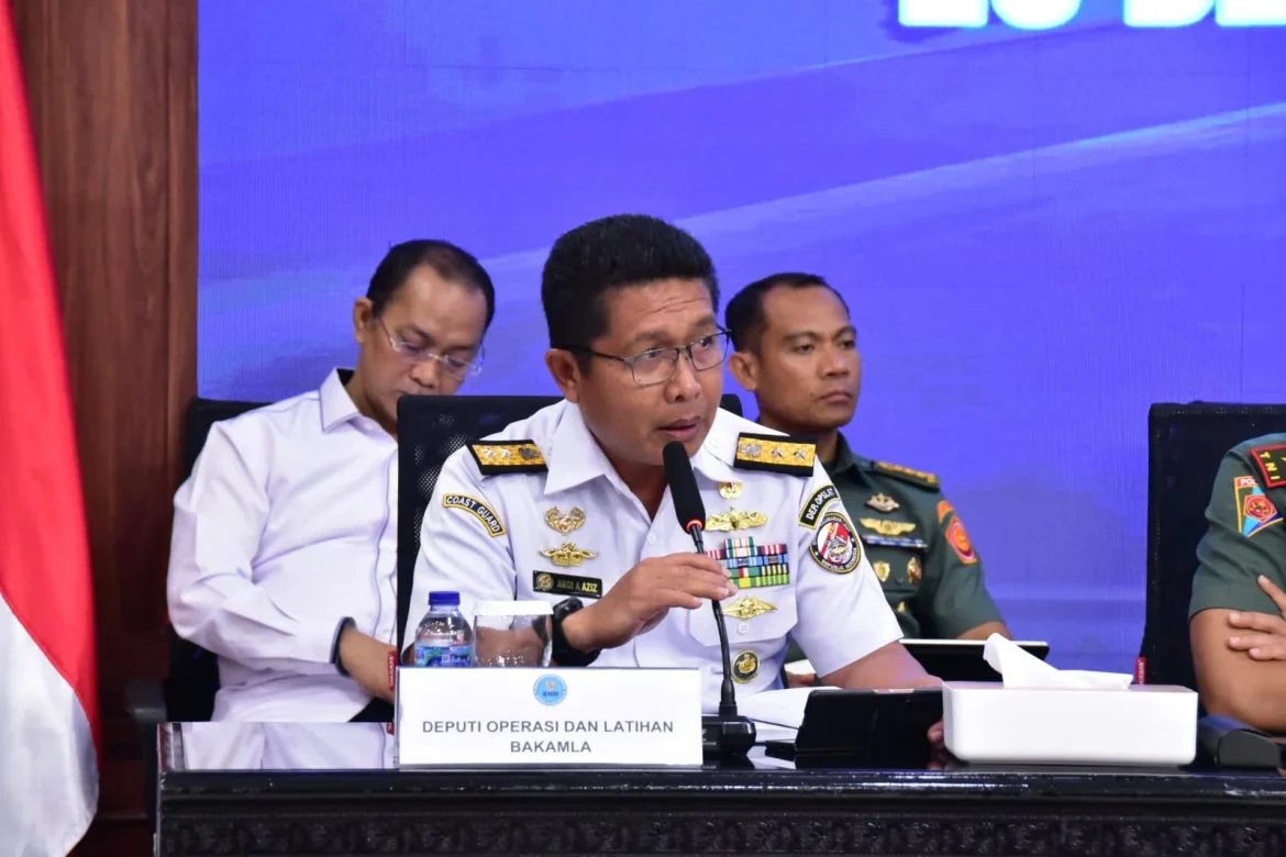 Bakamla RI Hadiri Konferensi Pers dan Pemusnahan Barang Bukti Narkotika