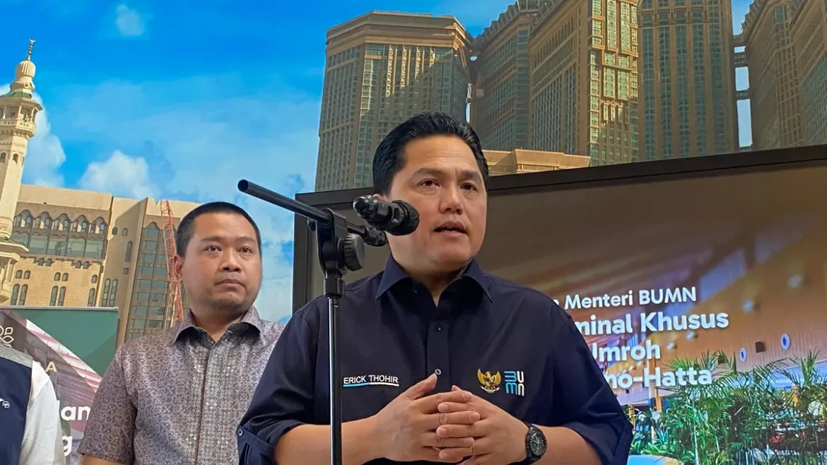 Erick Thohir optimalkan pelayanan haji dan umrah di Terminal 2F