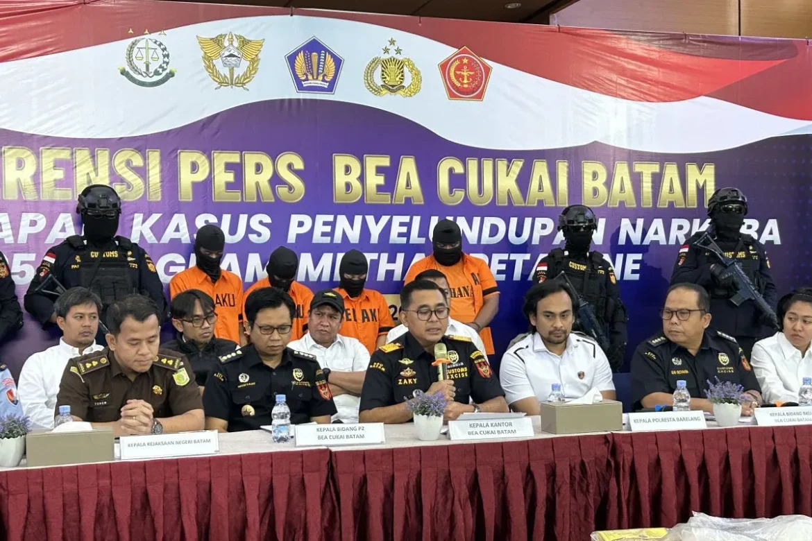 Bea Cukai Batam gagalkan penyelundupan 10,9 kg narkoba