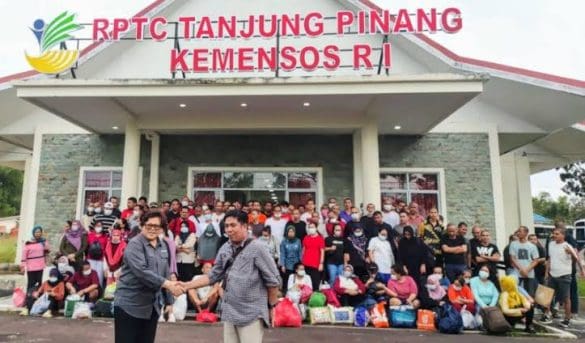 RPTC Tanjungpinang tampung 150 PMI nonprosedural dari Malaysia