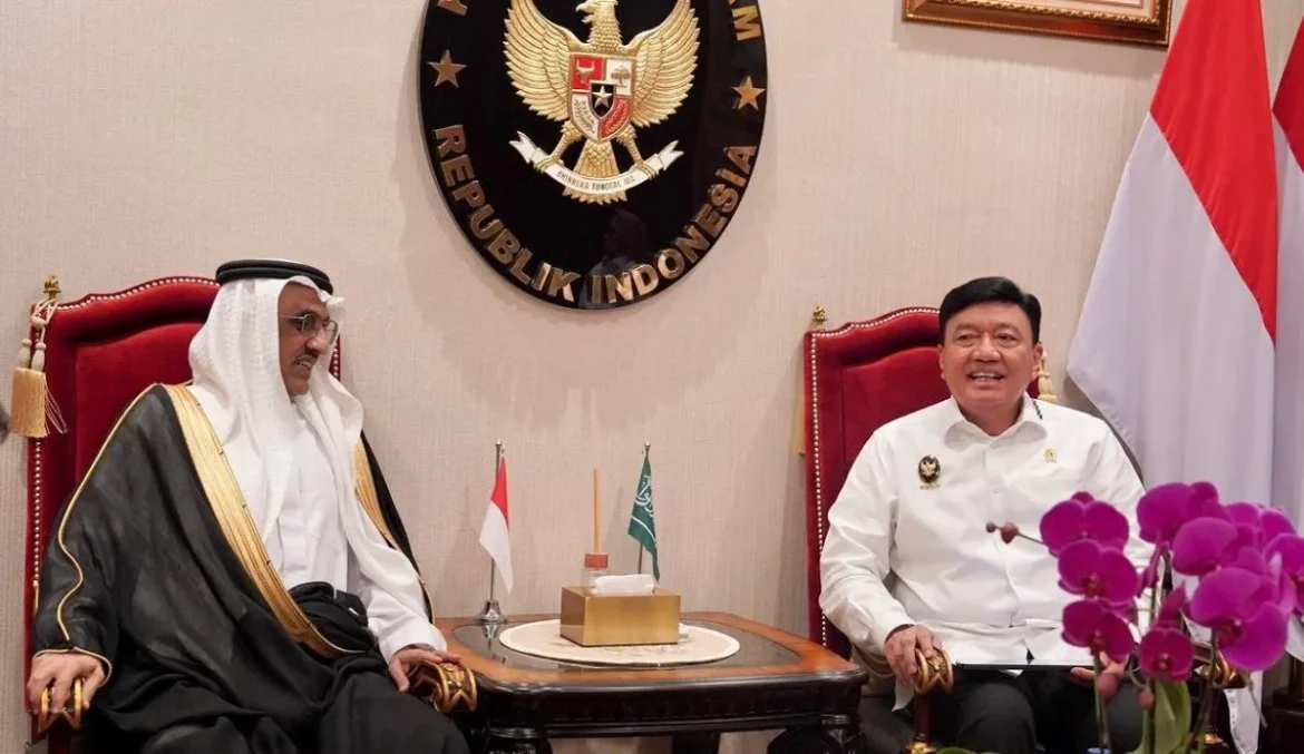 Menko Polkam bahas perlindungan WNI dengan Dubes Arab Saudi