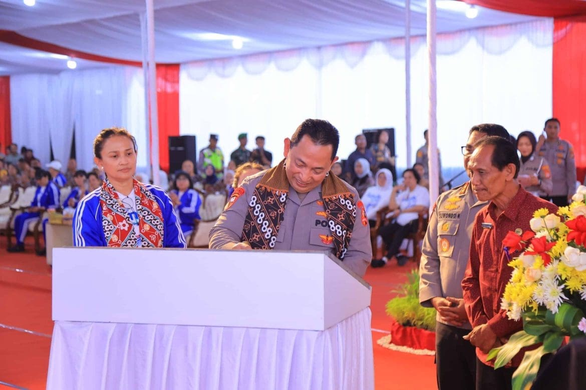 Kapolri resmikan saluran irigasi guna mendukung pertumbuhan ekonomi