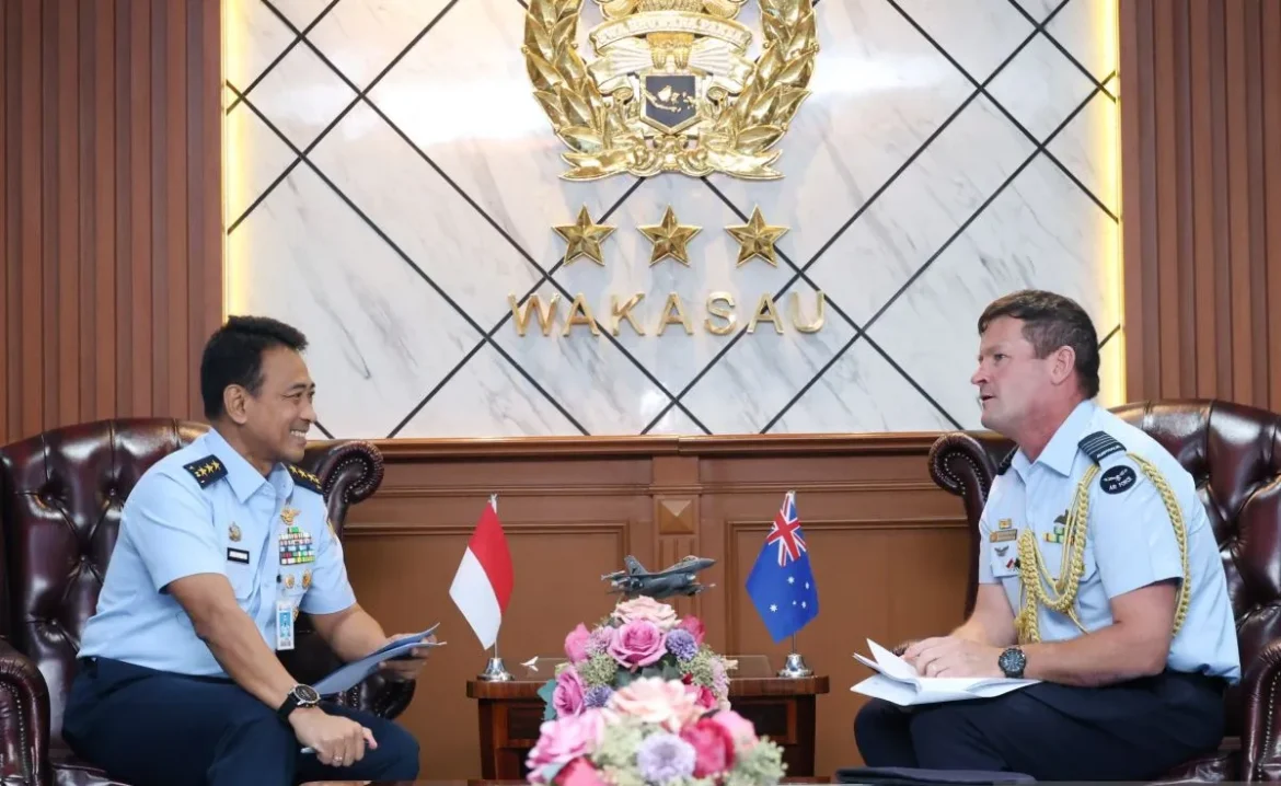 TNI AU Bahas Kerja Sama Pertahanan Udara Dengan Militer Australia