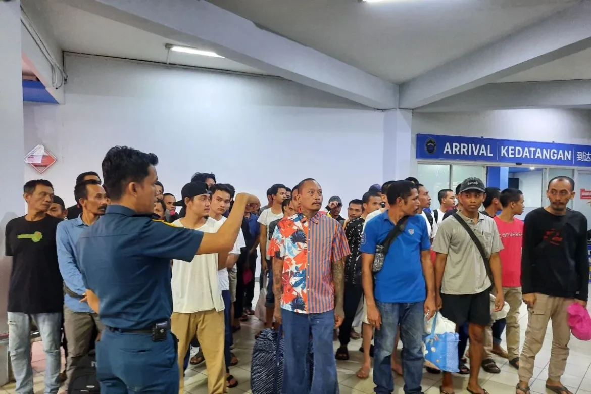 BP3MI Kepri 80 PMI Deportasi dari Malaysia