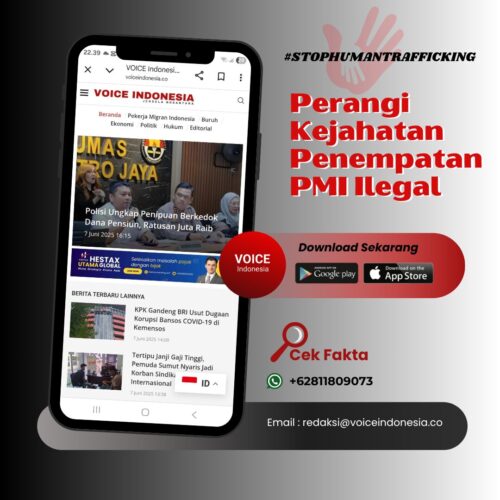 iklan voiceindonesia tentang bahaya perdagangan orang