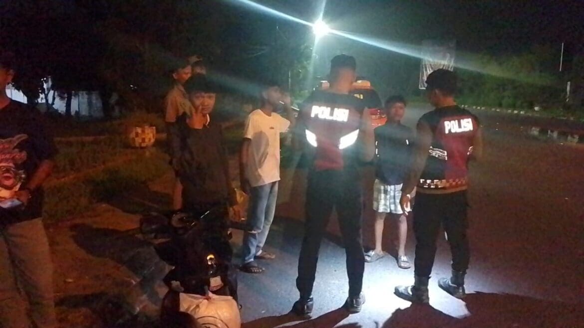 Polresta Deli Serdang gelar Patroli Dialogis.