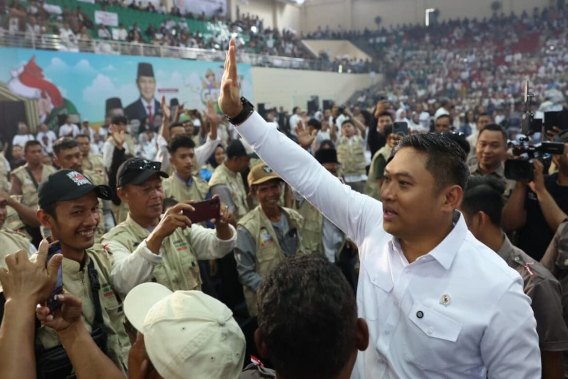 Wamentan Sudaryono usai menghadiri pelantikan Tani Merdeka di Stadion Jatidiri, Semarang, Jawa Tengah. Foto: Istimewa/VOICEINDONESIA.CO