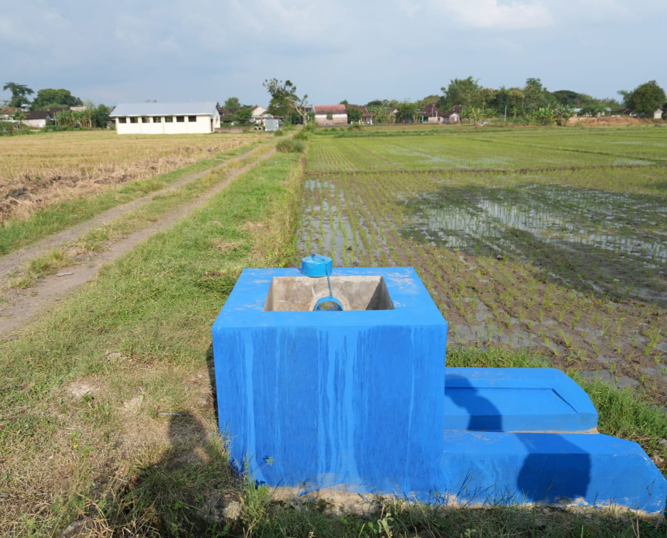 Jaringan Irigasi Air Tanah (JIAT) di Desa Ketintang, Boyolali, Jawa Tengah. Foto: Kementerian PU.