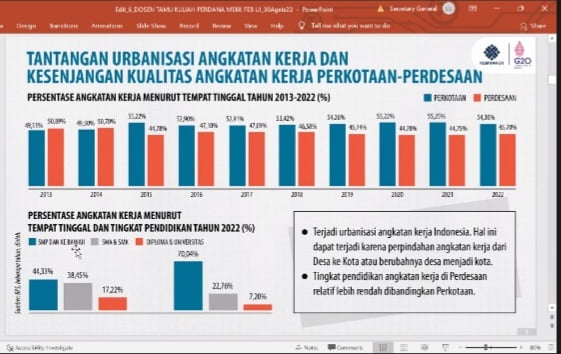 Kemnaker Siapkan Langkah Strategis Penyerapan Angkatan Kerja Kemnaker Siapkan Langkah Strategis Penyerapan Angkatan Kerja