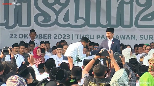 Jokowi Dukung Semua Pasangan Capres dan Cawapres 2024 Jokowi Dukung Semua Pasangan Capres dan Cawapres 2024
