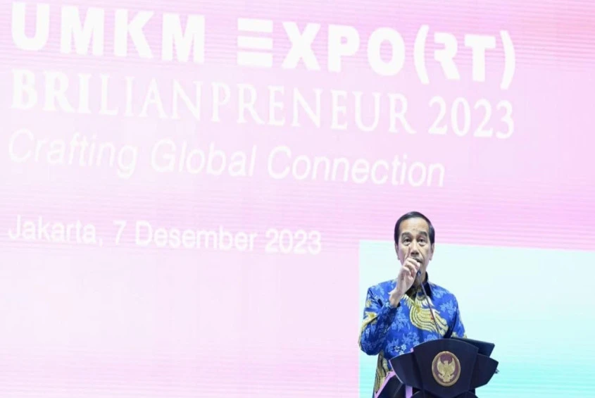 Presiden Jokowi Dorong UMKM Kuasai Pasar Lokal Tanpa Lupakan Pasar Global Presiden Jokowi Dorong UMKM Kuasai Pasar Lokal Tanpa Lupakan Pasar Global