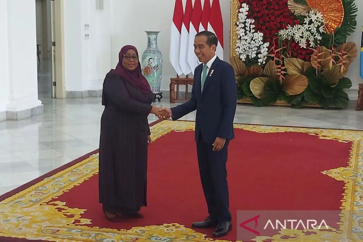 Jokowi Terima Kunjungan Presiden Tanzania di Istana Bogor Jokowi Terima Kunjungan Presiden Tanzania di Istana Bogor
