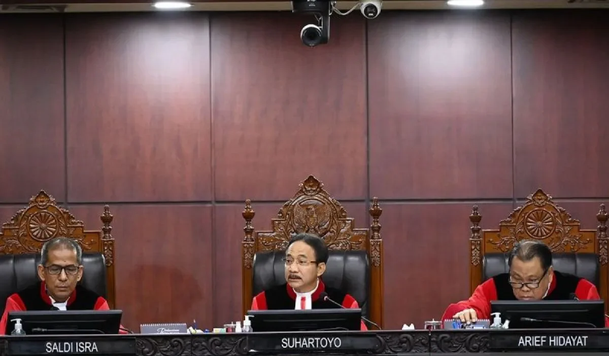 Ketua MK Buka Sidang Putusan PHPU Pilpres 2024 Ketua MK Buka Sidang Putusan PHPU Pilpres 2024