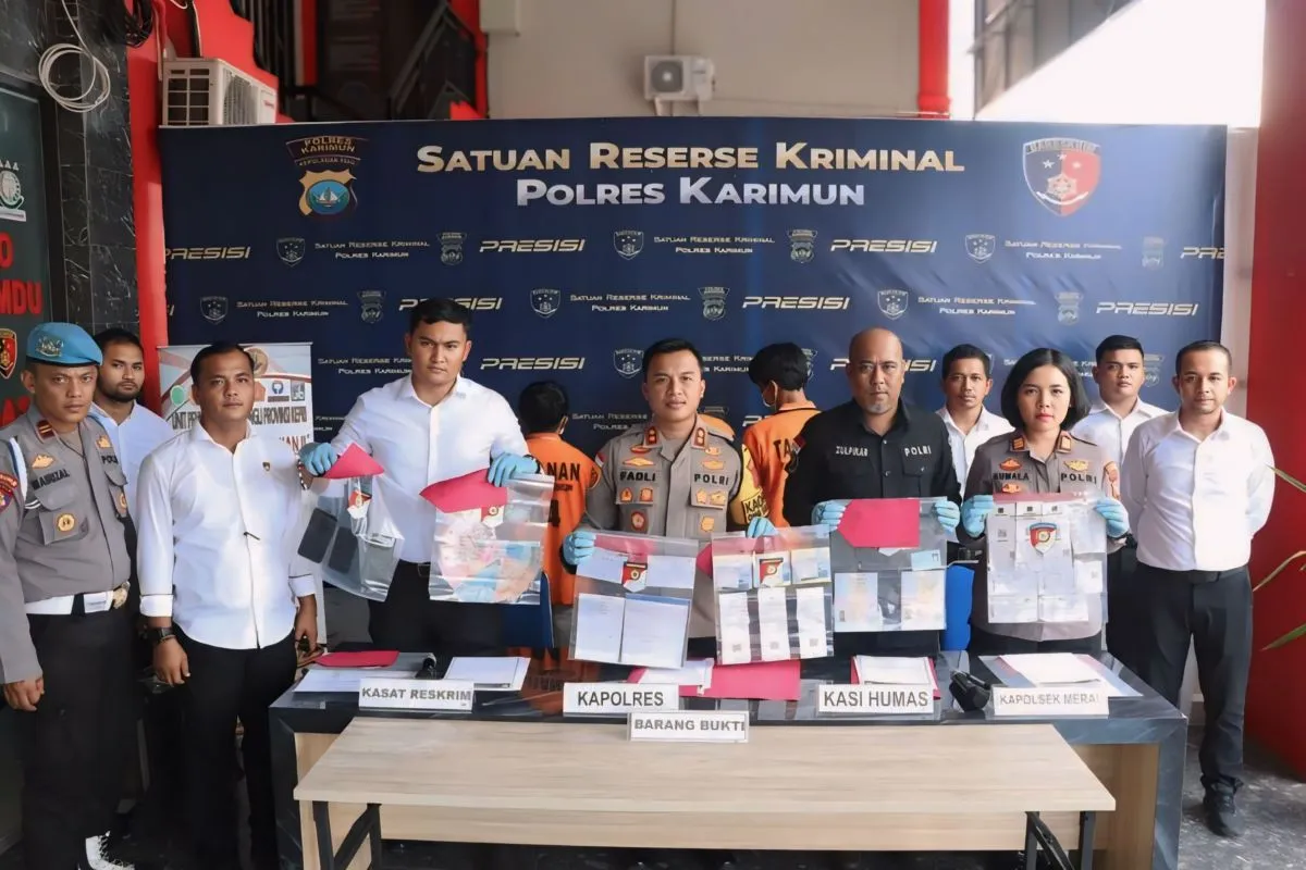 Polres Karimun Gagalkan Pengiriman PMI Ilegal ke Malaysia dan Korea Polres Karimun Gagalkan Pengiriman PMI Ilegal ke Malaysia dan Korea