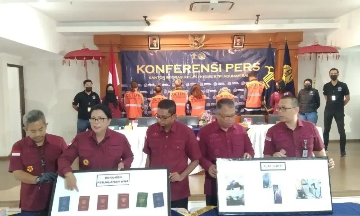 Imigrasi Bali Tangkap Enam WNA Langgar Izin Tinggal Imigrasi Bali Tangkap Enam WNA Langgar Izin Tinggal