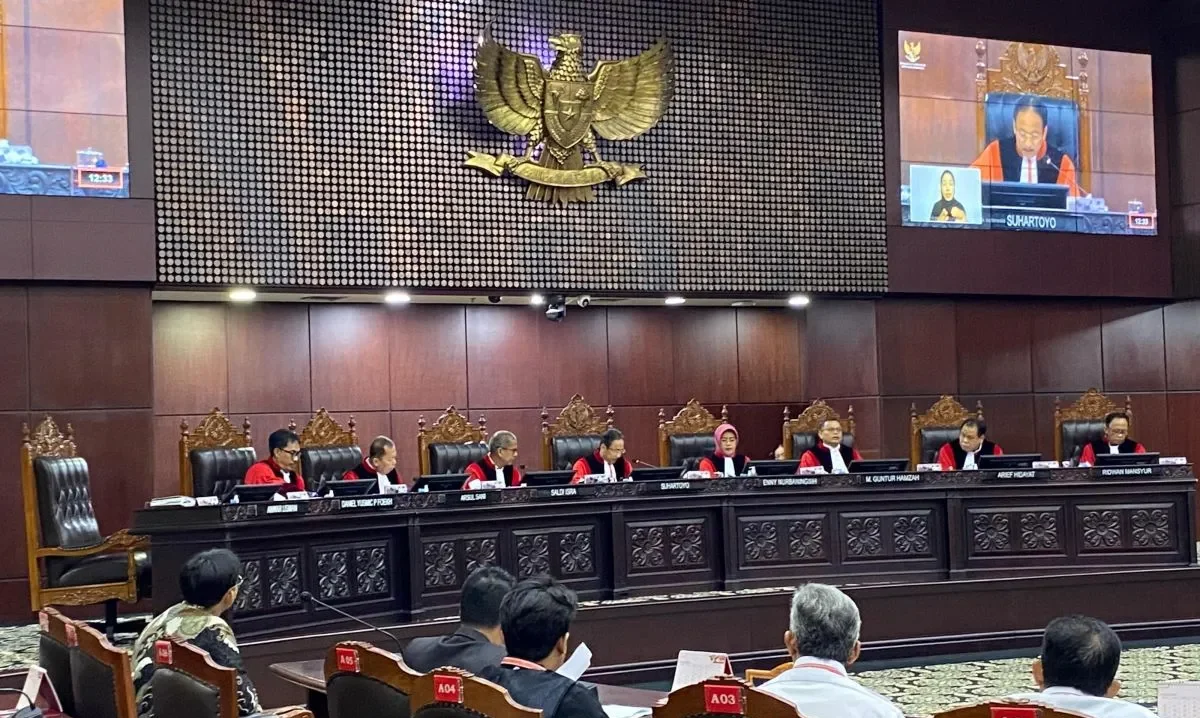 MK Kabulkan Sebagian Permohonan Partai Buruh Soal UU Cipta Kerja